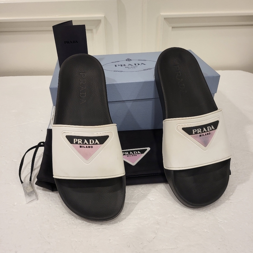 Prada pool slides